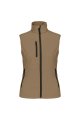 Dames Softshell bodywarmer Kariban K404 CAMEL